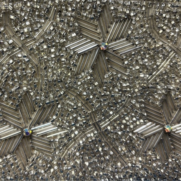 Vintage Elegant Beaded Evening Clutch - Picture 6 of 10